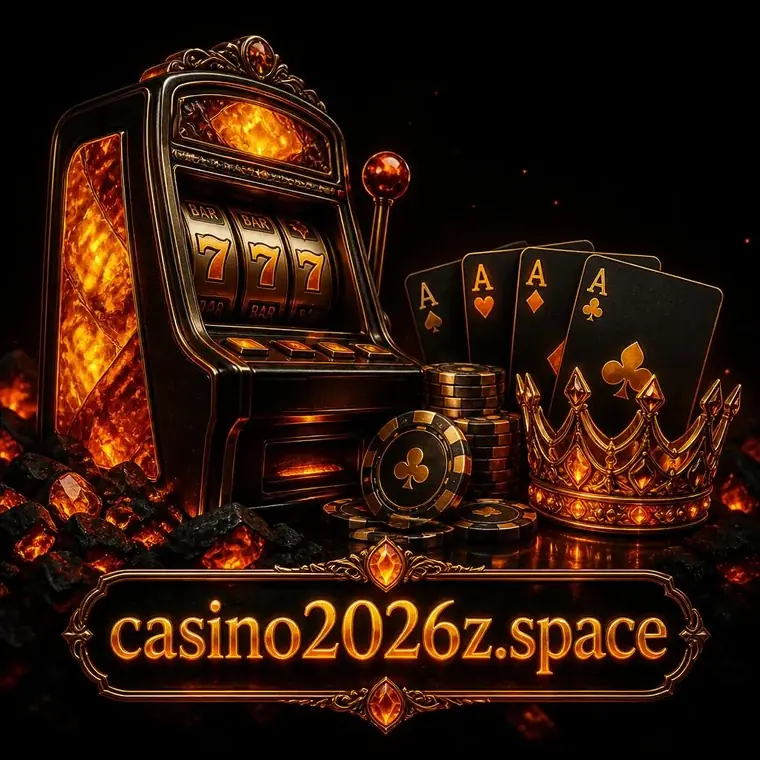 Игровой автомат в оформлении сайта casino2026z.space